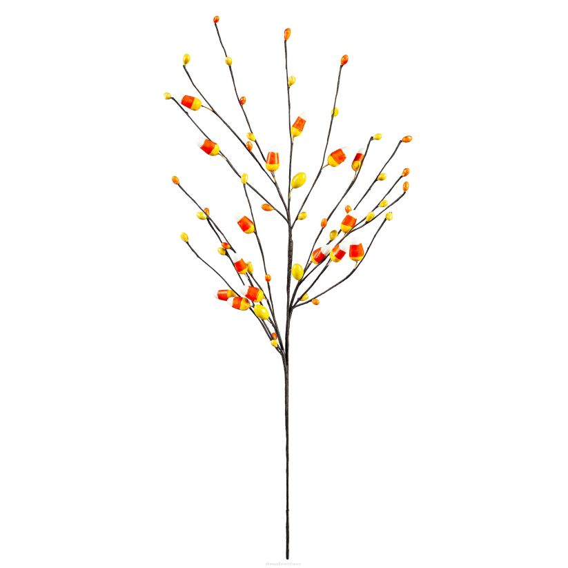 Plow & Hearth articles ménagers Branche artificielle de maïs sucré d'Halloween 0BNZ2366