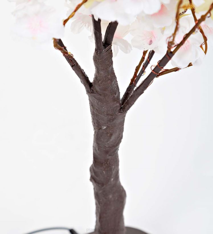 Plow & Hearth articles ménagers Cerisier pleureur de table éclairé 0BNZ2371