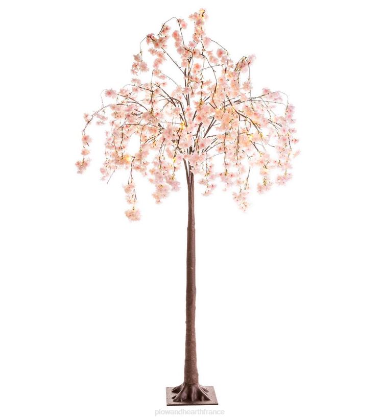 Plow & Hearth articles ménagers Faux cerisiers pleureurs à éclairage électrique intérieur/extérieur 0BNZ2334