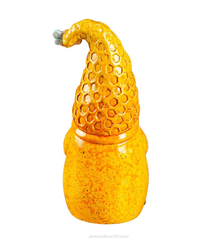 Plow & Hearth articles ménagers Gnome en nid d'abeille en céramique éclairé 0BNZ2383