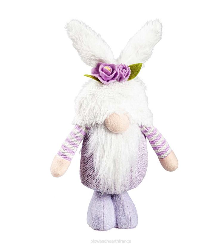 Plow & Hearth articles ménagers Gnomes en peluche avec oreilles de lapin, lot de 2 0BNZ2394