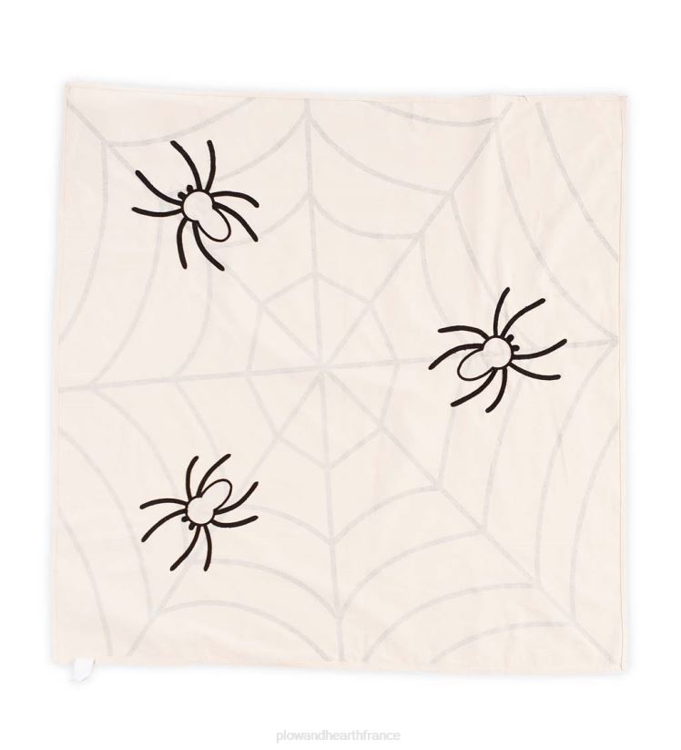 Plow & Hearth articles ménagers Jeté de table en toile d'araignée effrayante d'Halloween 0BNZ2443