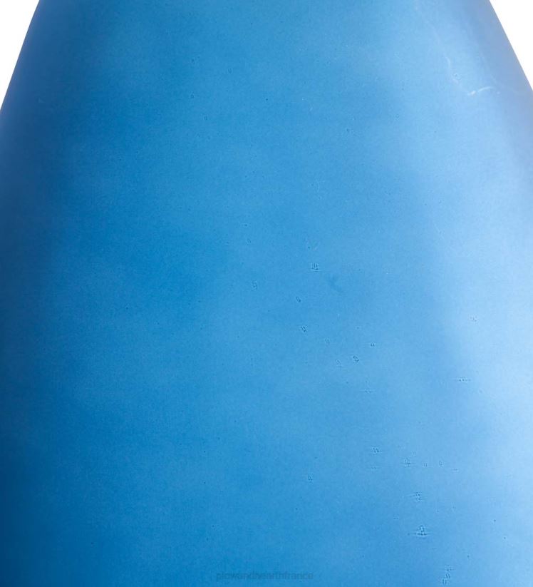 Plow & Hearth articles ménagers grand vase ballon en verre dépoli recyclé - marine 0BNZ2471