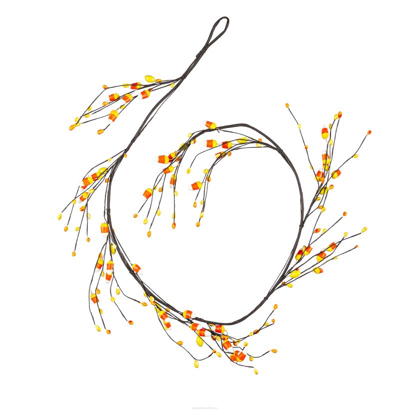 Plow & Hearth articles ménagers guirlande artificielle de maïs sucré d'Halloween 0BNZ2375