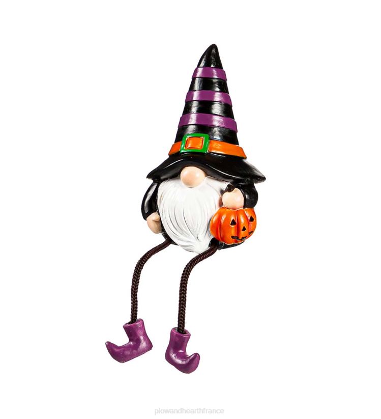 Plow & Hearth articles ménagers paire de gnomes aux pattes pendantes - tournesol 0BNZ2385