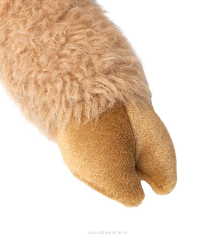 Plow & Hearth articles ménagers Allie alpaga peluche câlin animal oreiller de corps - beige 0BNZ2489