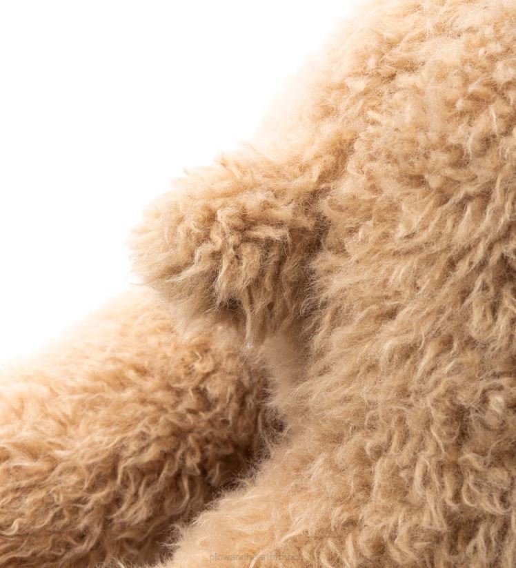 Plow & Hearth articles ménagers Allie alpaga peluche câlin animal oreiller de corps - beige 0BNZ2489