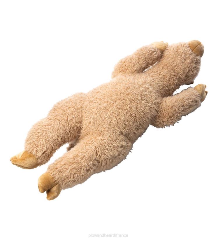 Plow & Hearth articles ménagers Allie alpaga peluche câlin animal oreiller de corps - beige 0BNZ2489