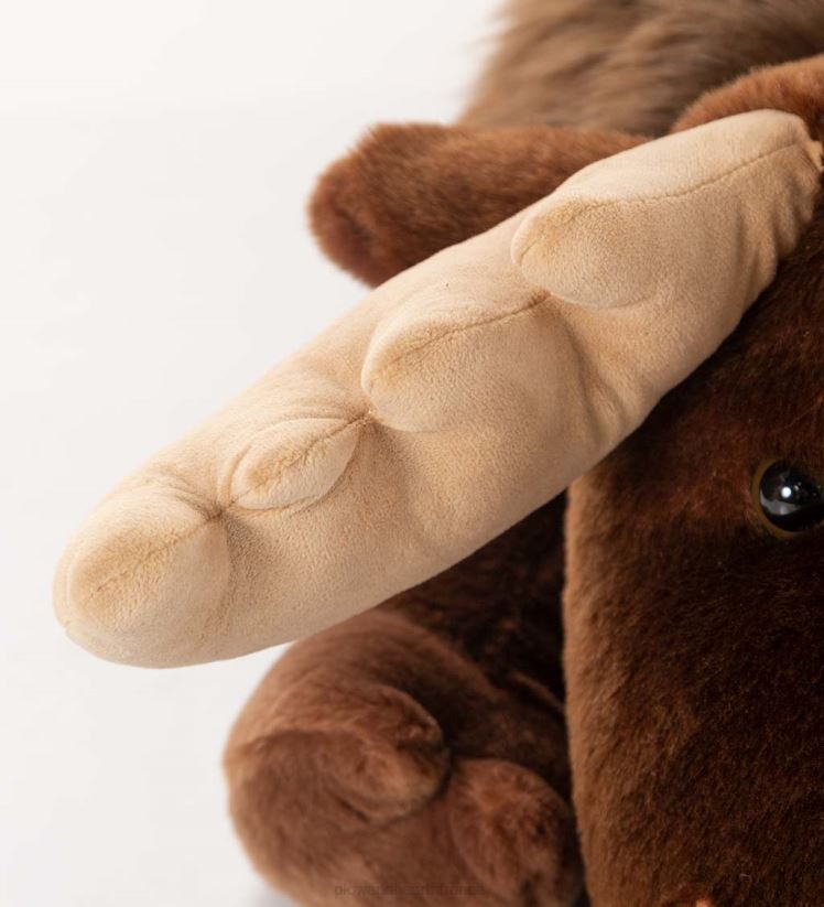 Plow & Hearth articles ménagers oreiller de corps animal câlin en peluche surdimensionné élan 0BNZ2491