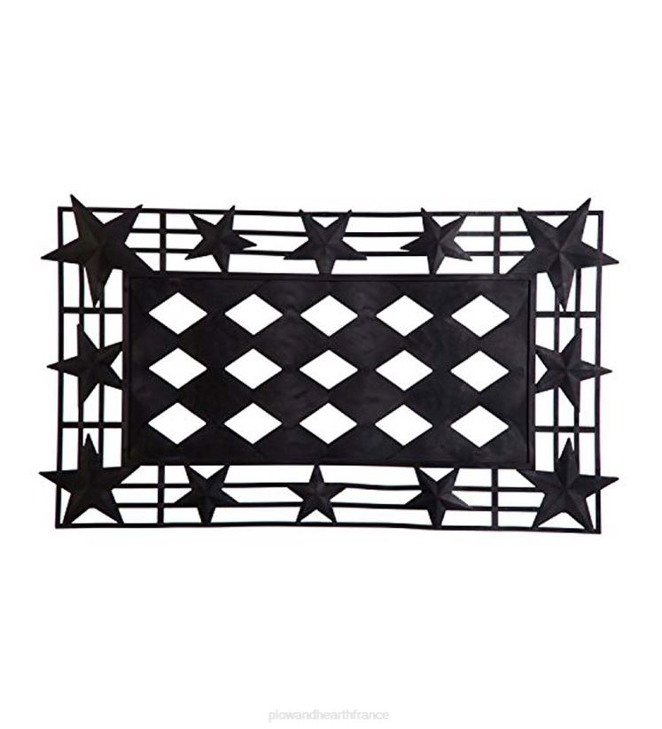 Plow & Hearth articles ménagers décor de porte patriotique et ensemble de tapis sassafras 0BNZ1967