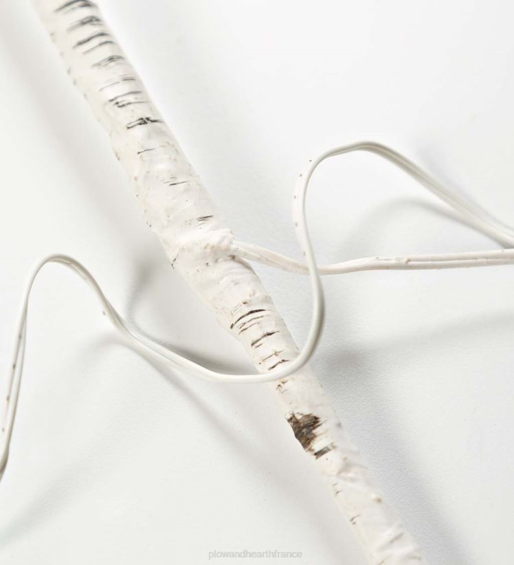 Plow & Hearth articles ménagers branches de brindilles de bouleau avec lumières à double fonction, lot de 2 0BNZ1702