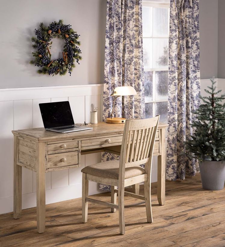 Plow & Hearth articles ménagers couronne de vacances aux bleuets givrés 0BNZ1714