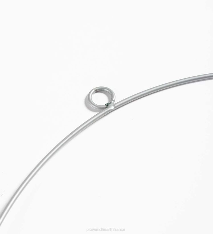 Plow & Hearth articles ménagers couronne de vacances éclairée avec des arbres à brosses à bouteilles 0BNZ1700