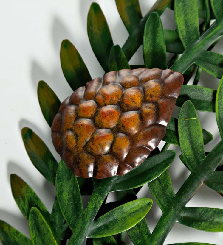 Plow & Hearth articles ménagers couronne en métal de cerfs et d'étoiles 0BNZ1708