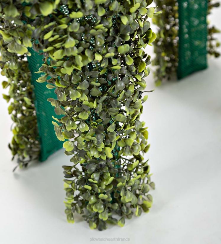 Plow & Hearth articles ménagers Topiaire de renne en buis éclairé 0BNZ1686