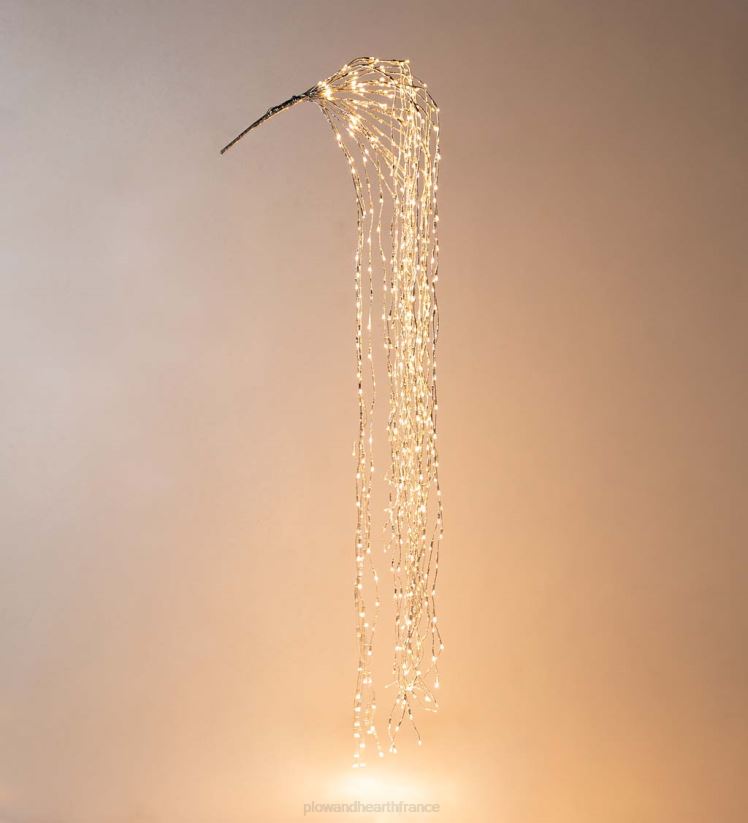 Plow & Hearth articles ménagers lumières en cascade intérieures/extérieures, grandes 0BNZ3214