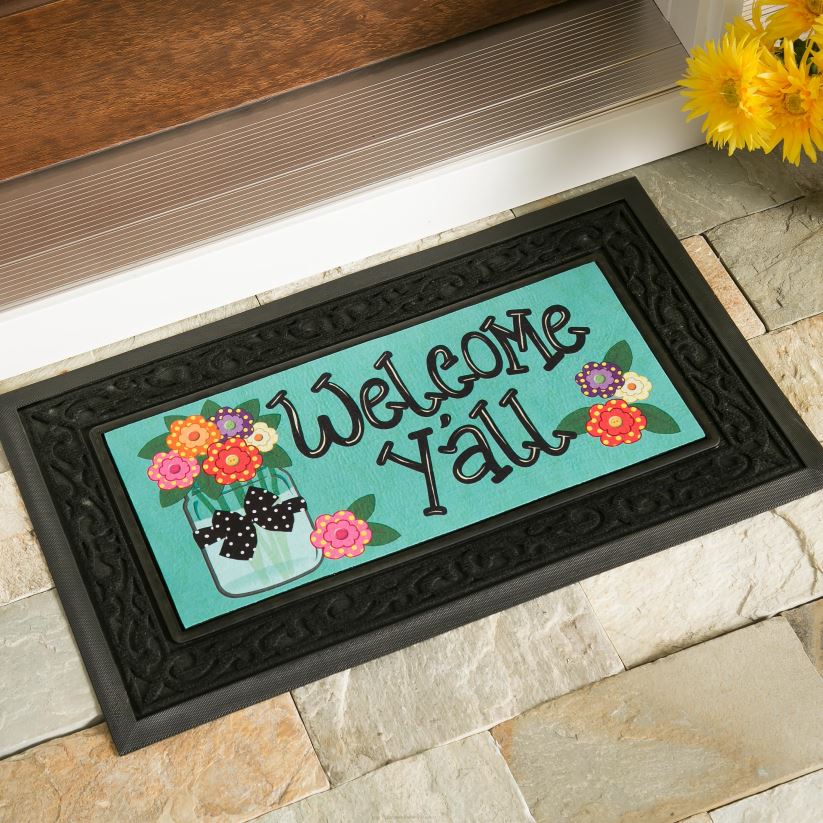 Plow & Hearth articles ménagers ensemble de tapis sassafras quatre saisons audacieux et lumineux 0BNZ1745