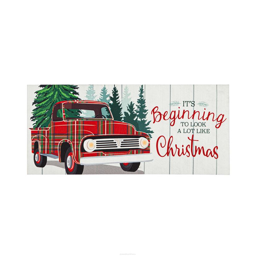 Plow & Hearth articles ménagers tapis d'interrupteur sassafras de camion à carreaux 0BNZ1736