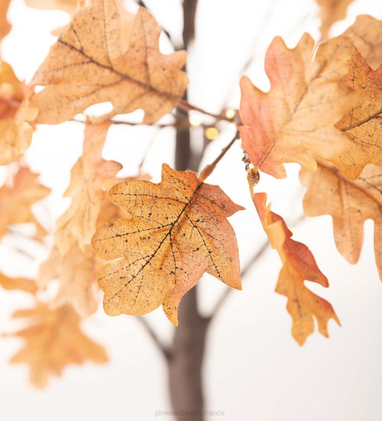 Plow & Hearth articles ménagers Chênes rouillés à éclairage électrique intérieur/extérieur 0BNZ1586