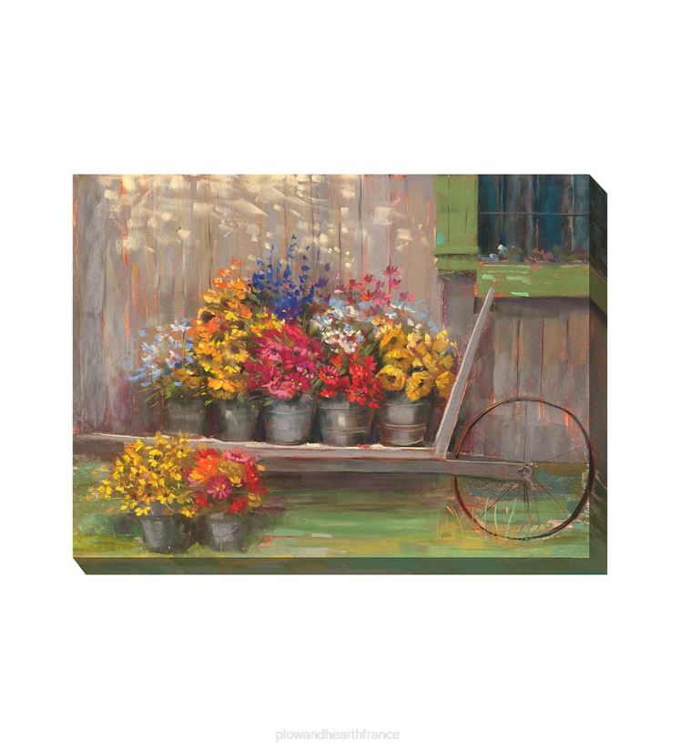 Plow & Hearth articles ménagers choix du jour, art mural sur toile intérieur/extérieur 0BNZ1538