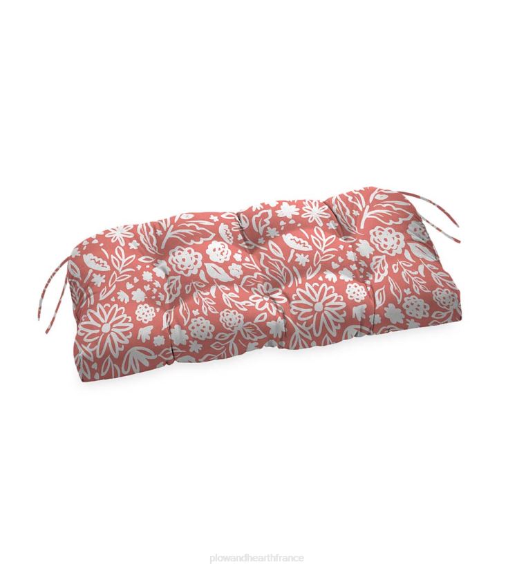 Plow & Hearth articles ménagers coussin classique pour balançoire/banc avec attaches, 54