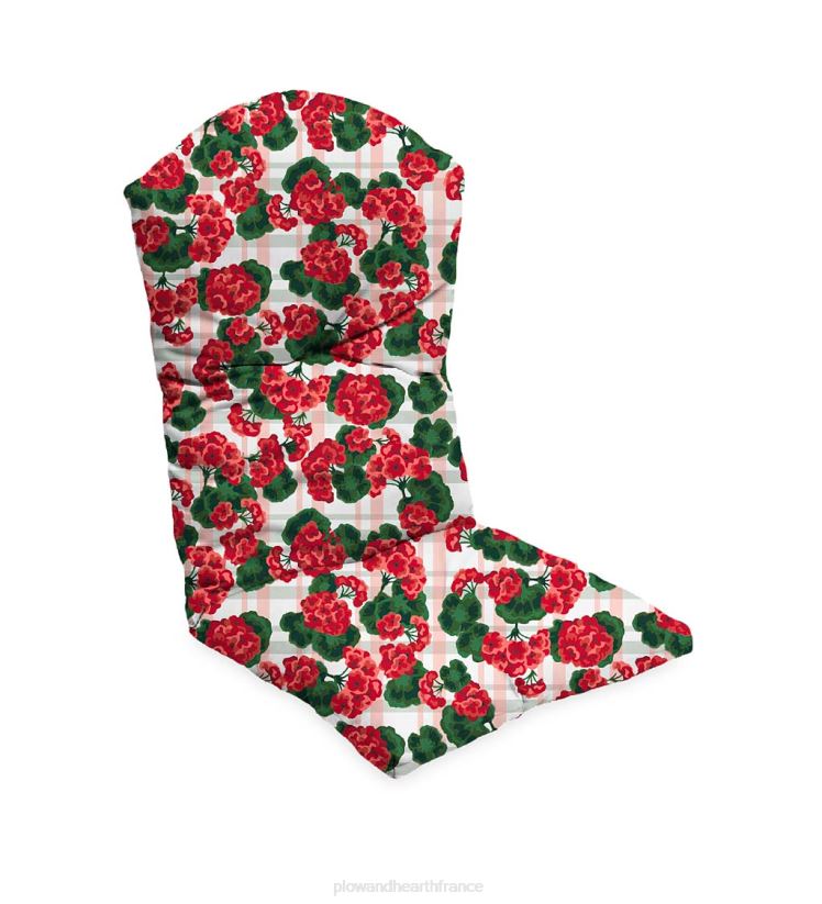 Plow & Hearth articles ménagers coussin de chaise adirondack classique, 20 1/2