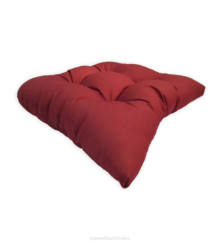 Plow & Hearth articles ménagers coussin de chaise rond classique, 18