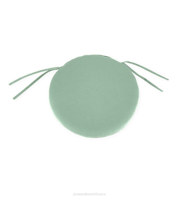 Plow & Hearth articles ménagers coussin de chaise rond classique avec attaches, 16