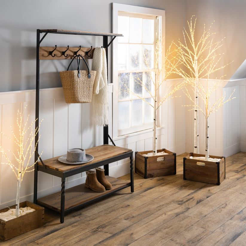 Plow & Hearth articles ménagers porte-manteau Deep Creek - noyer 0BNZ2060