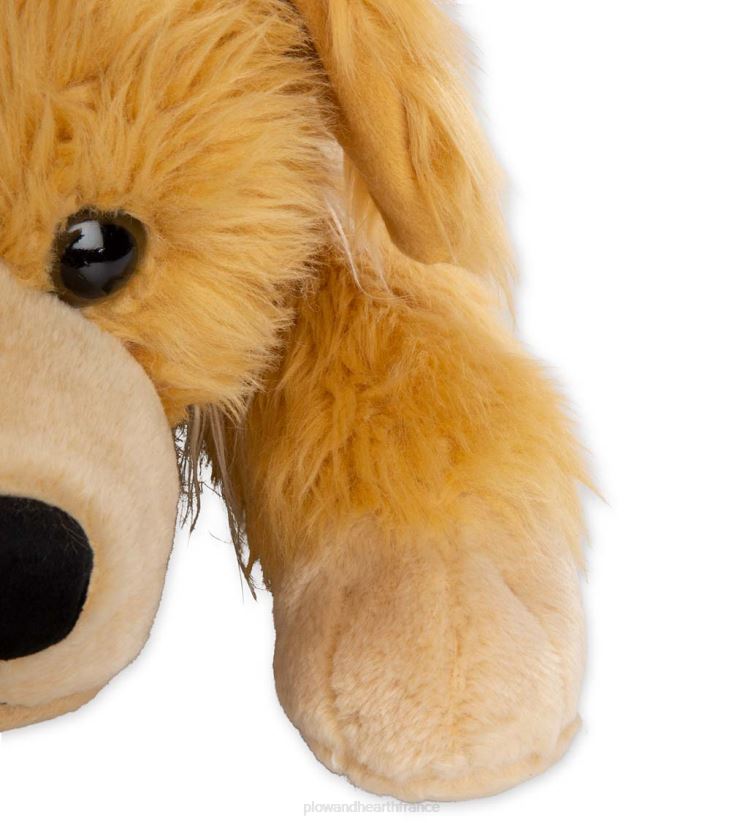 Plow & Hearth articles ménagers Oreiller de corps animal câlin en peluche Golden Retriever - Golden Retriever 0BNZ2360