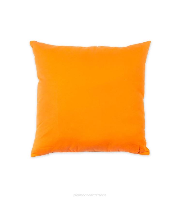 Plow & Hearth articles ménagers coussin décoratif en coton pour bonbons ou friandises d'Halloween intérieur/extérieur 0BNZ1239