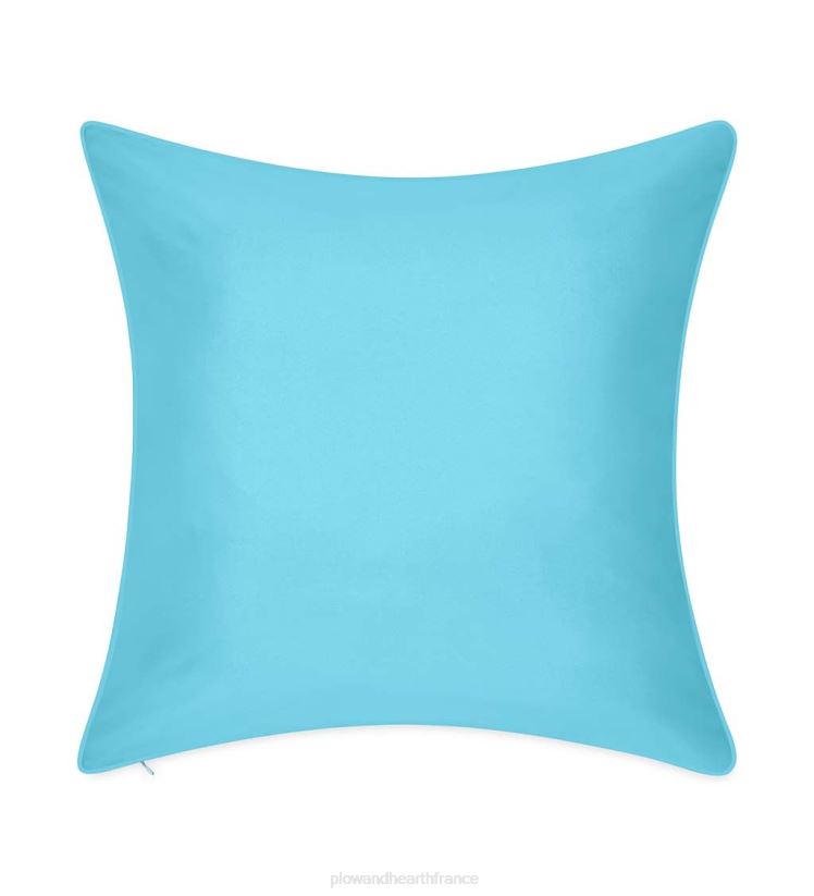 Plow & Hearth articles ménagers coussin décoratif en dentelle brodée intérieur/extérieur - jaune 0BNZ3186