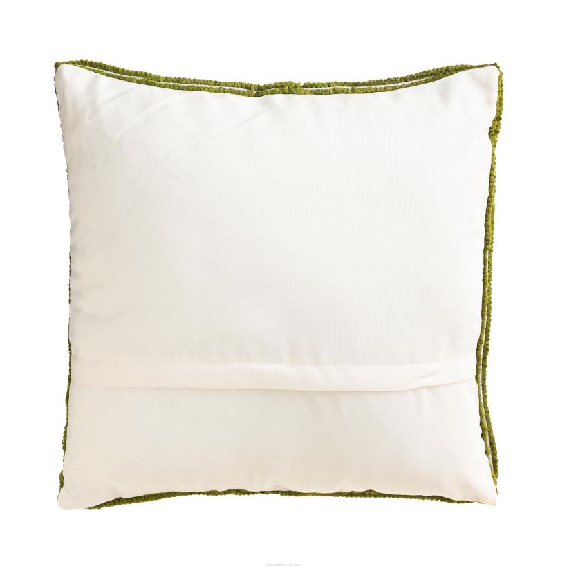 Plow & Hearth articles ménagers coussin décoratif en polypropylène crocheté à la main pour champs de tournesols intérieurs/extérieurs 0BNZ1227