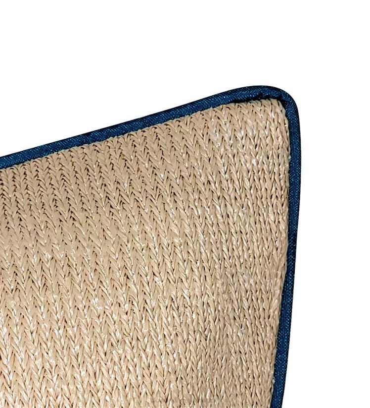 Plow & Hearth articles ménagers coussin de fronde brodé du jardin botanique de New York - noir 0BNZ1249