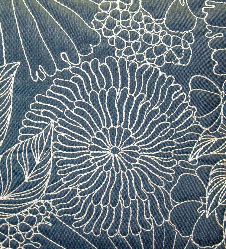 Plow & Hearth articles ménagers coussin floral à lignes fines intérieur/extérieur 0BNZ1263