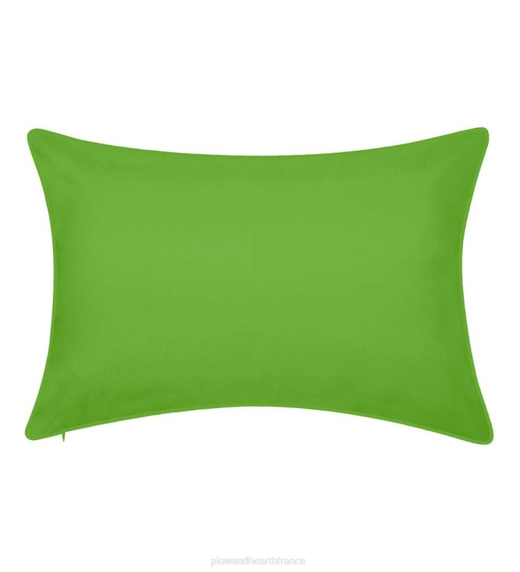 Plow & Hearth articles ménagers oreiller lombaire libellule brodé intérieur/extérieur - marine 0BNZ1252