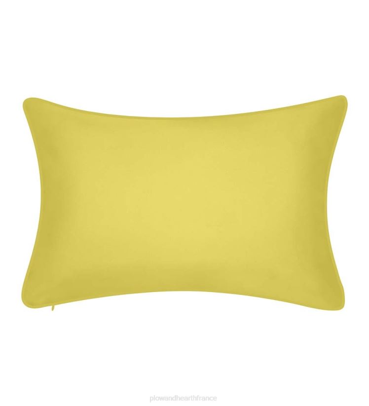 Plow & Hearth articles ménagers oreiller lombaire libellule brodé intérieur/extérieur - marine 0BNZ1252