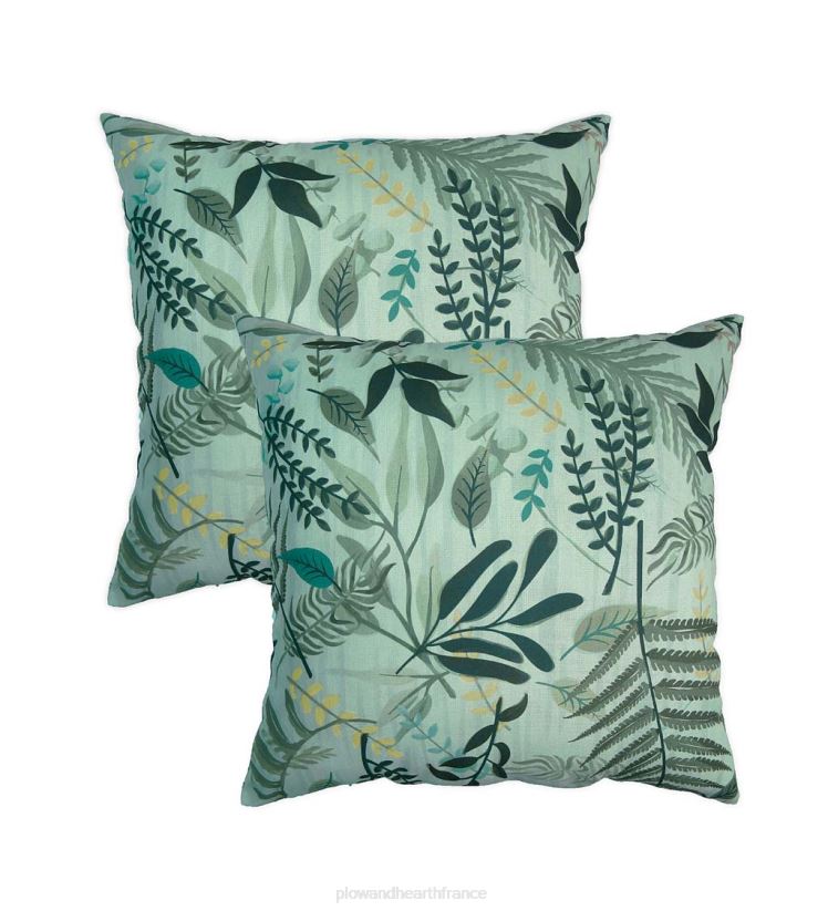 Plow & Hearth articles ménagers oreillers de remplacement pour balançoire hamac en corde, ensemble de 2 - floral noir 0BNZ3196