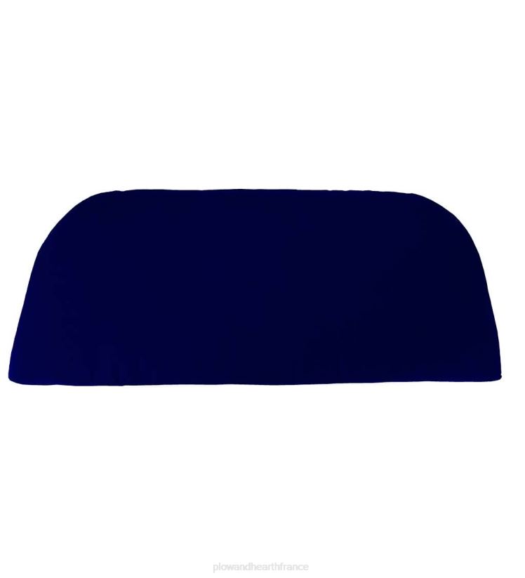 Plow & Hearth articles ménagers coussin classique pour balançoire/banc en polyester, 41" x 18 3/4" x 3" - marine minuit 0BNZ1213