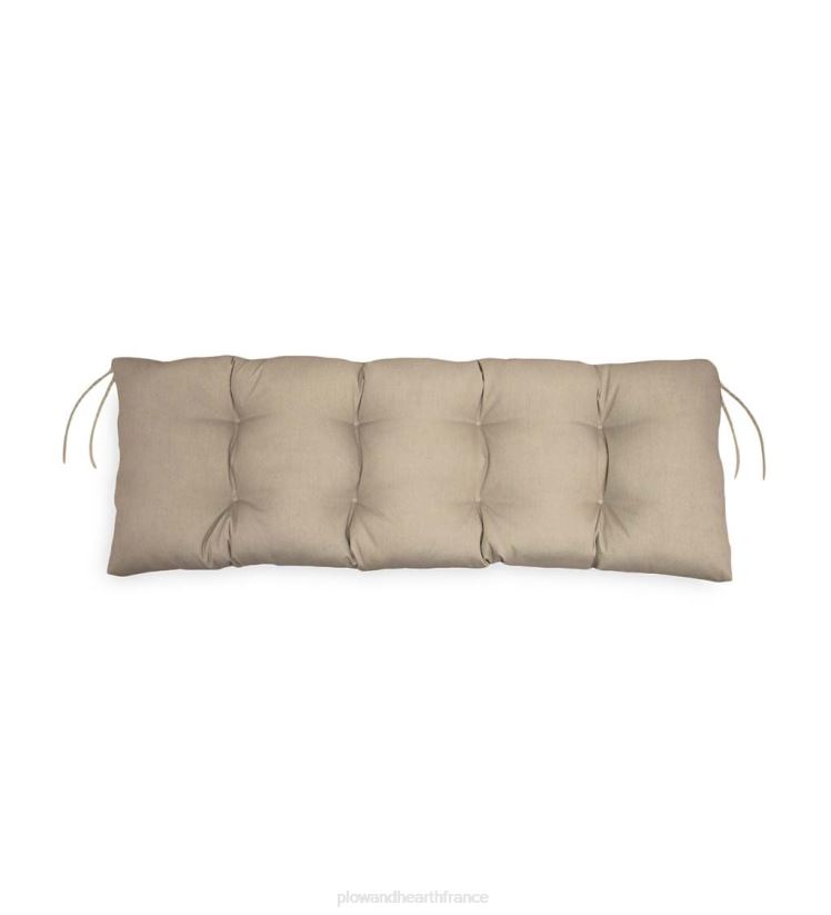 Plow & Hearth articles ménagers coussin de balançoire/banc classique en polyester, 47