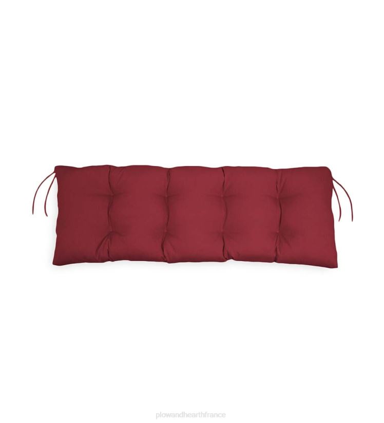 Plow & Hearth articles ménagers coussin de balançoire/banc classique en polyester, 47