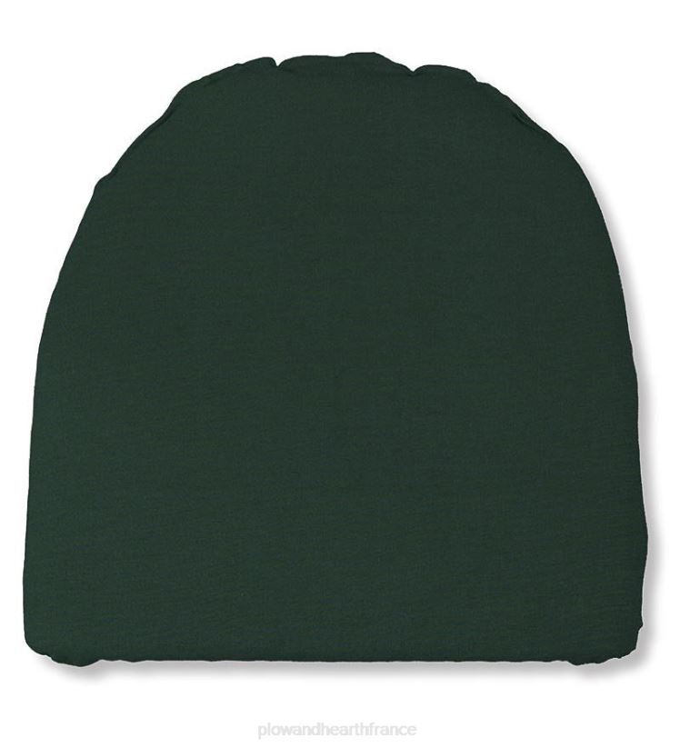 Plow & Hearth articles ménagers coussin de chaise classique en polyester, 18 1/2" x 18" x 3" - vert forêt 0BNZ3242