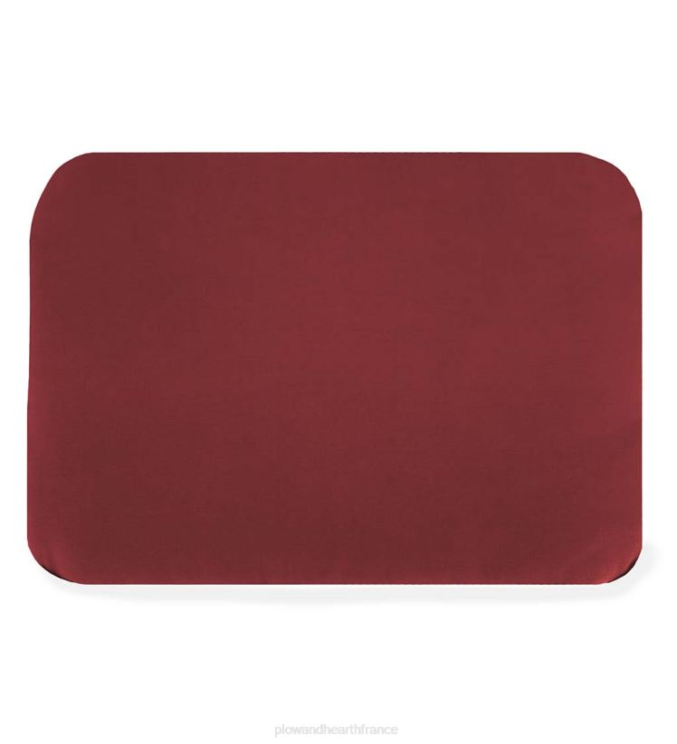 Plow & Hearth articles ménagers coussin de remplacement pour pouf de meuble Claremont - vert forêt 0BNZ1208