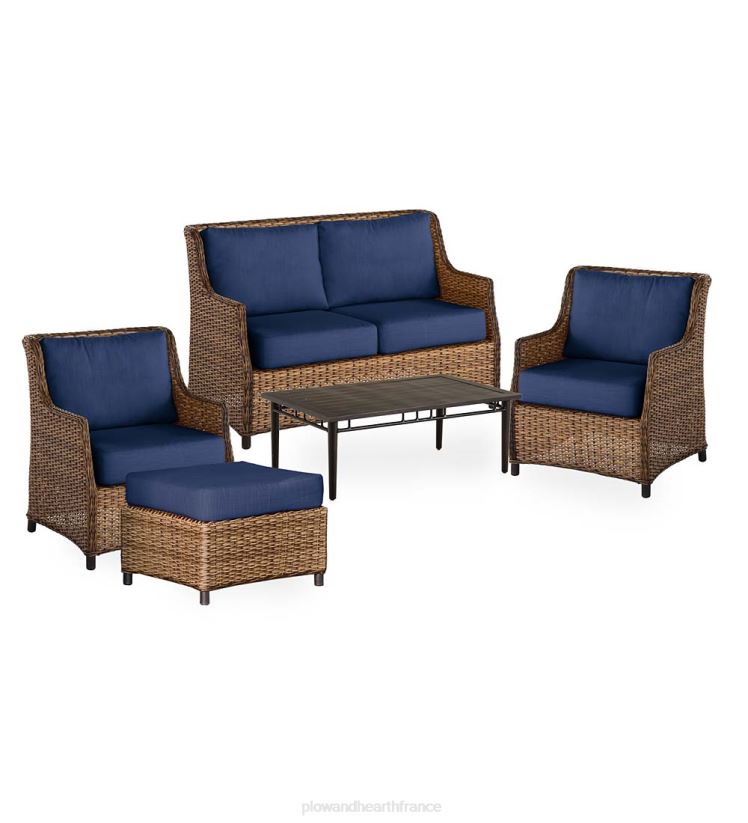 Plow & Hearth articles ménagers coussin de remplacement pour pouf de meuble Claremont - vert forêt 0BNZ1208