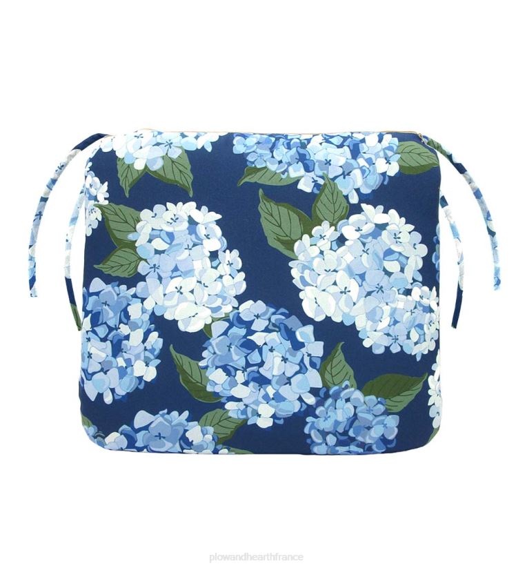 Plow & Hearth articles ménagers coussins de chaise classiques en polyester avec attaches, 18 1/2