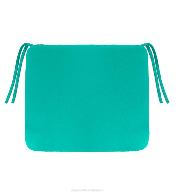 Plow & Hearth articles ménagers coussins de chaise classiques en polyester avec attaches, 19 3/4