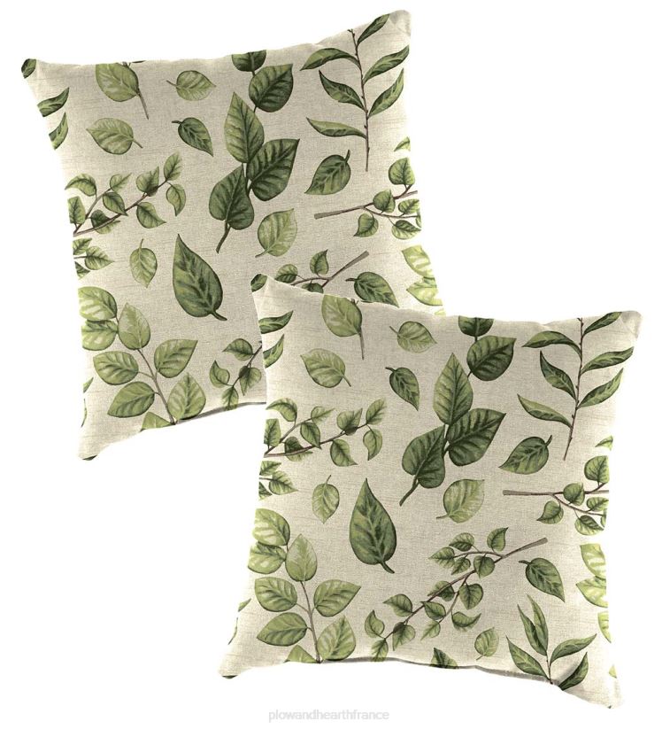 Plow & Hearth articles ménagers oreillers de remplacement pour balançoire hamac en corde, lot de 2 - feuilles 0BNZ1198