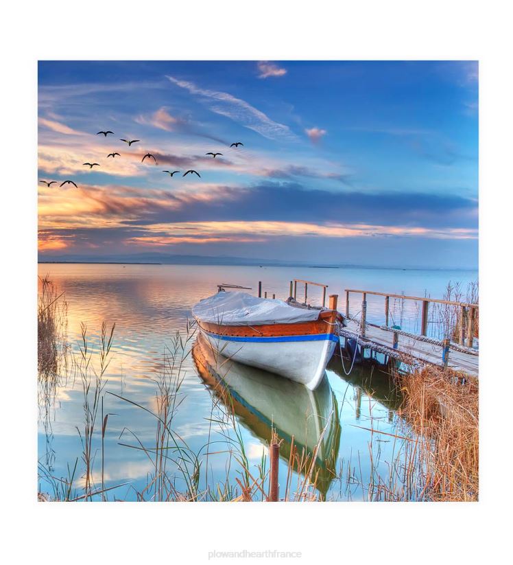 Plow & Hearth articles ménagers art mural sur toile photographique niché dans un extérieur 0BNZ1649