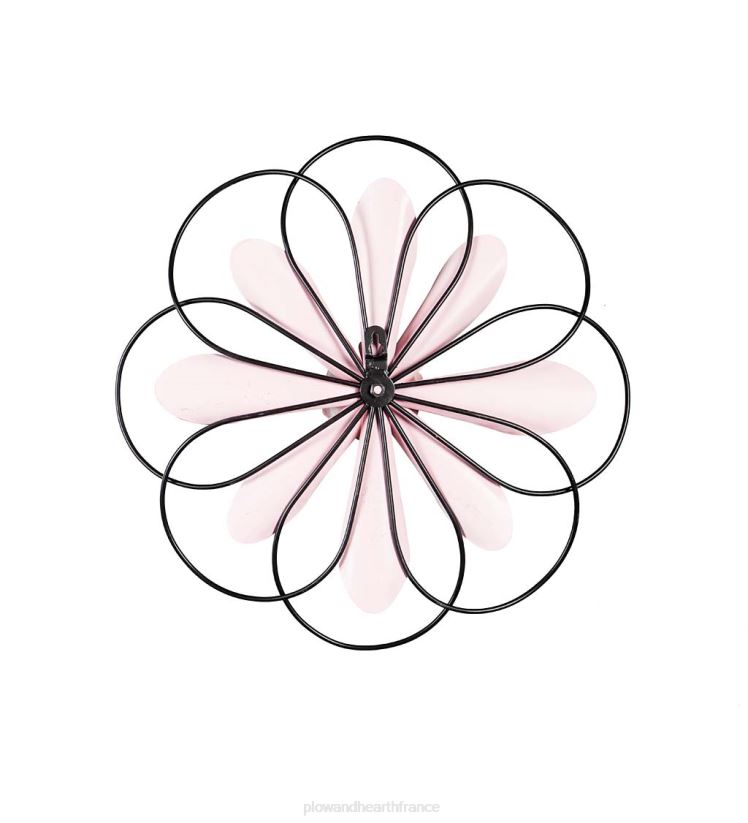 Plow & Hearth articles ménagers ensemble de décoration murale florale à cadre en métal 0BNZ2442