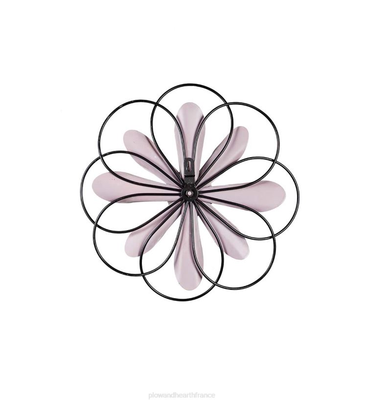 Plow & Hearth articles ménagers ensemble de décoration murale florale à cadre en métal 0BNZ2442